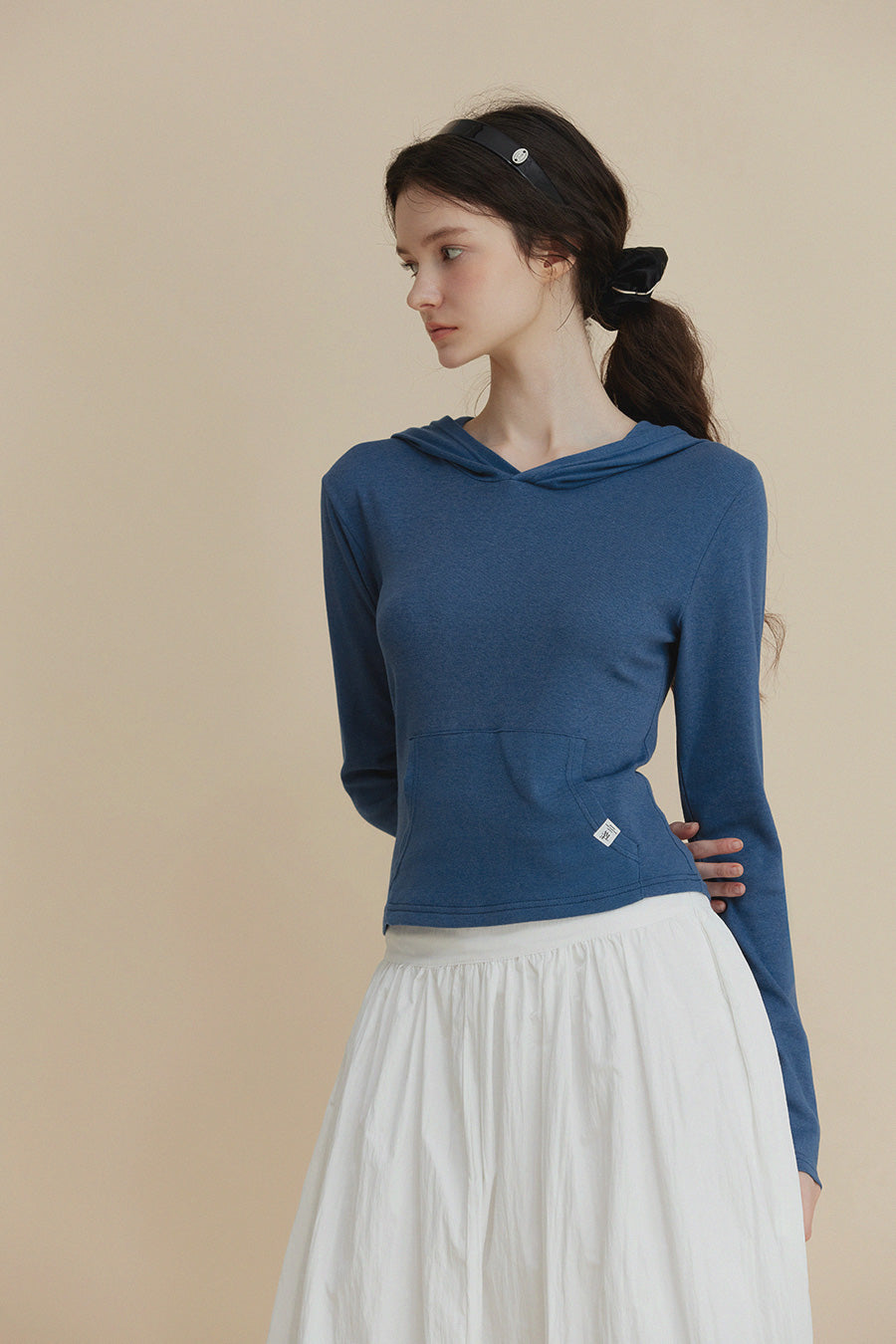 [TWEE] Nitz Kangaroo Pocket Hood T-Shirt