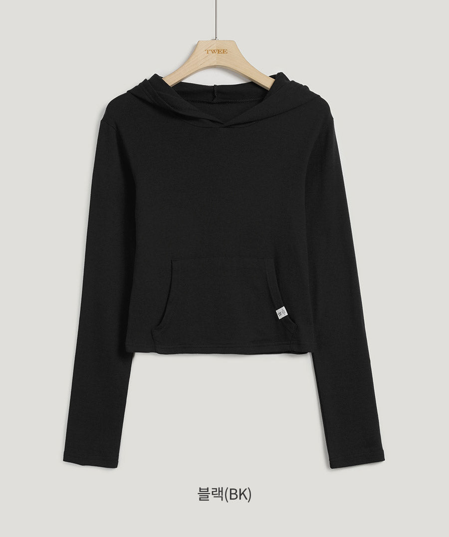 [TWEE] Nitz Kangaroo Pocket Hood T-Shirt