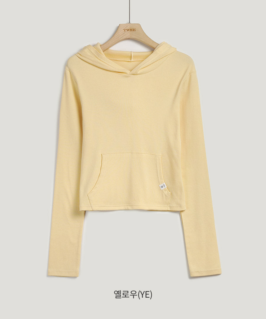 [TWEE] Nitz Kangaroo Pocket Hood T-Shirt