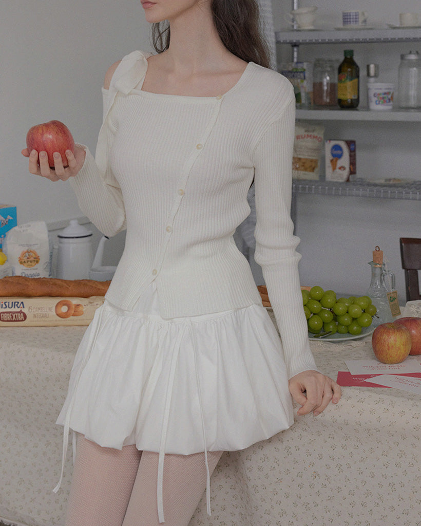 [TWEE] Levis Strap Balloon Mini Skirt