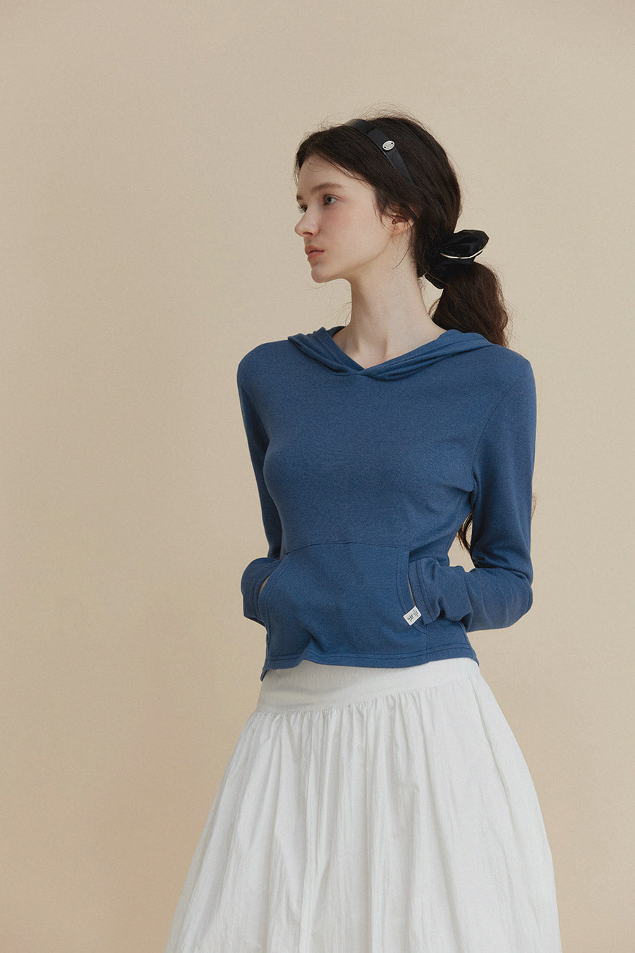 [TWEE] Nitz Kangaroo Pocket Hood T-Shirt