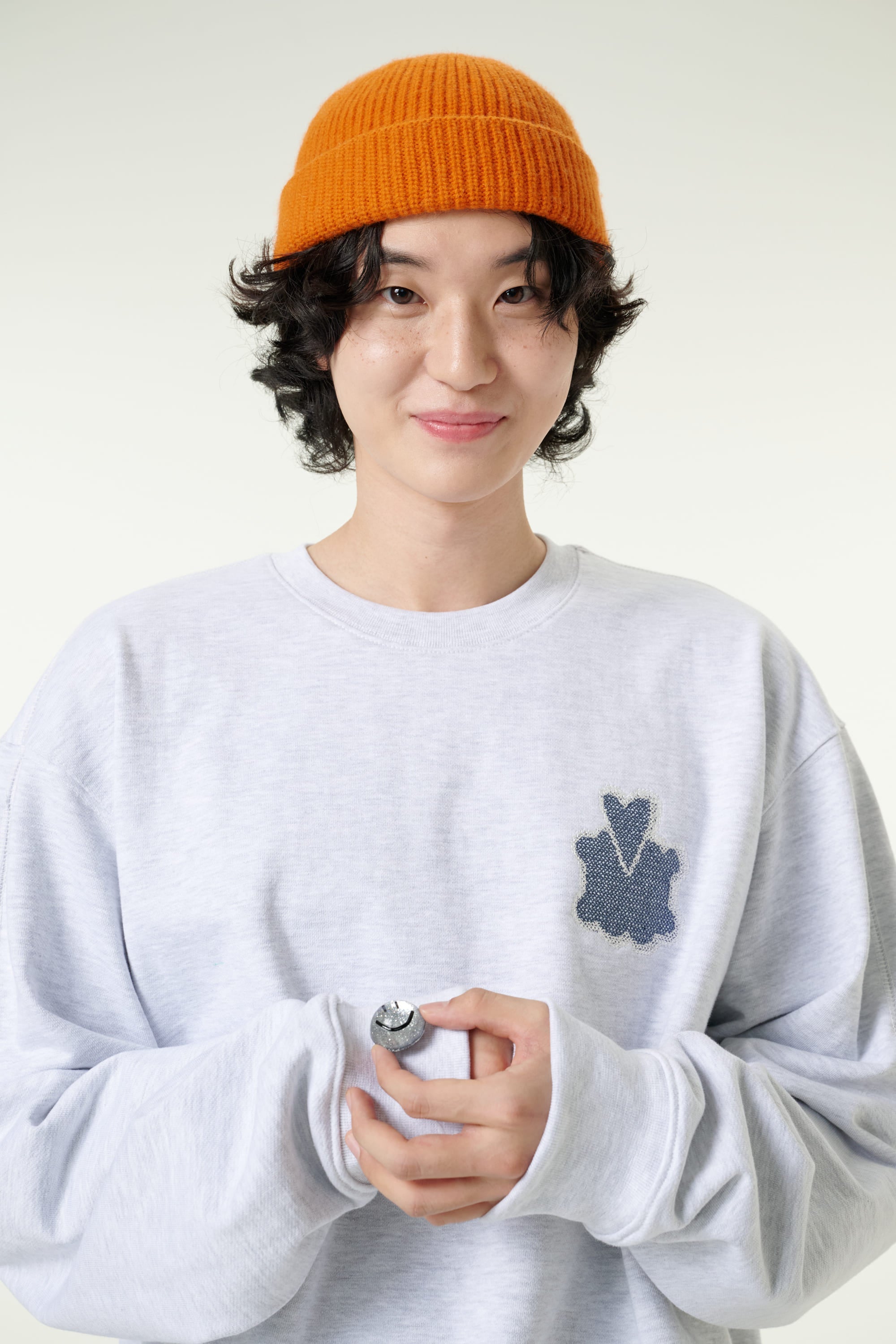 [CLOUD CAKE] Men's Fashion Cloud Cake embroidered sweatshirt-3