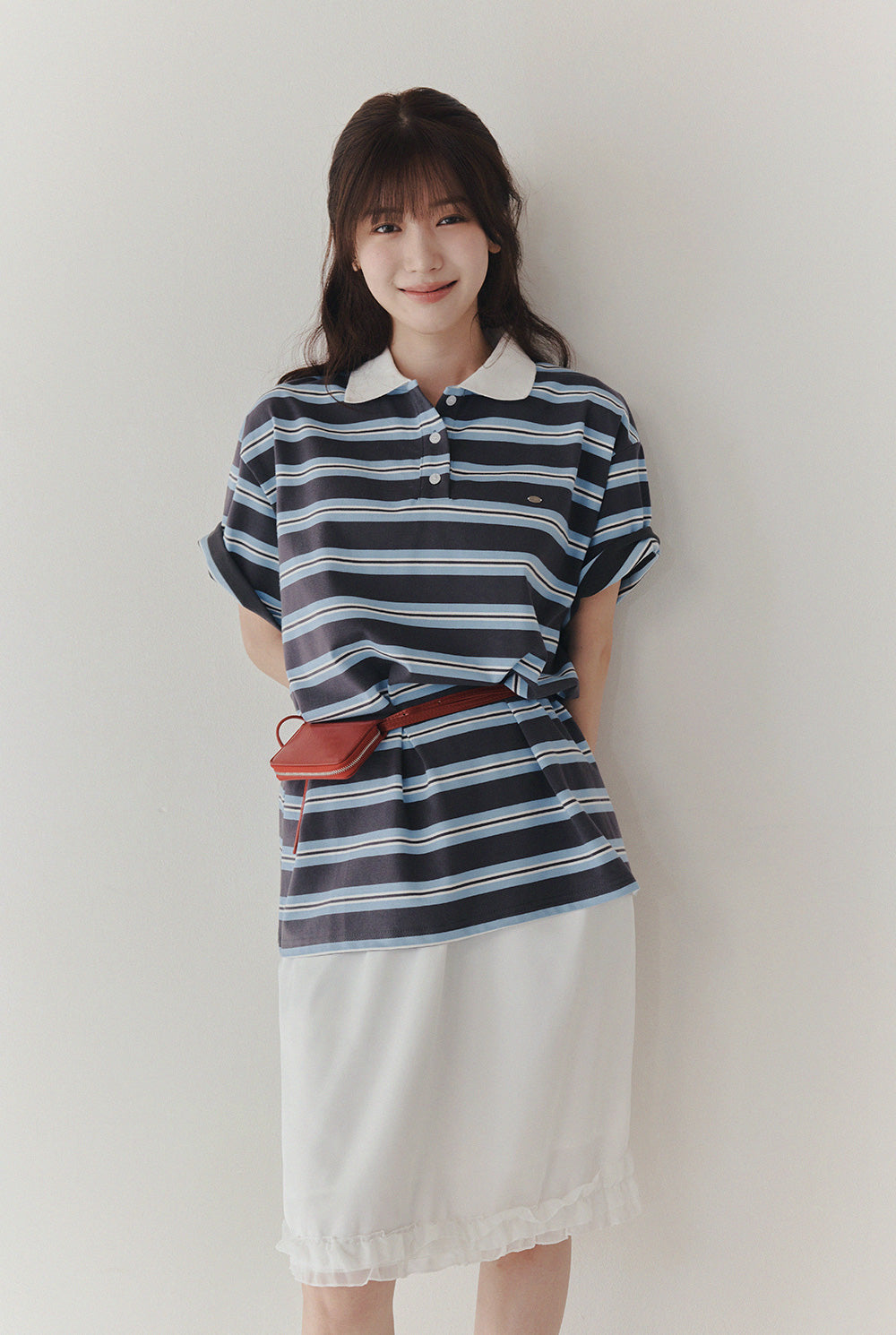 [TWEE] Kea Rugby Collar Short-Sleeve T-Shirt