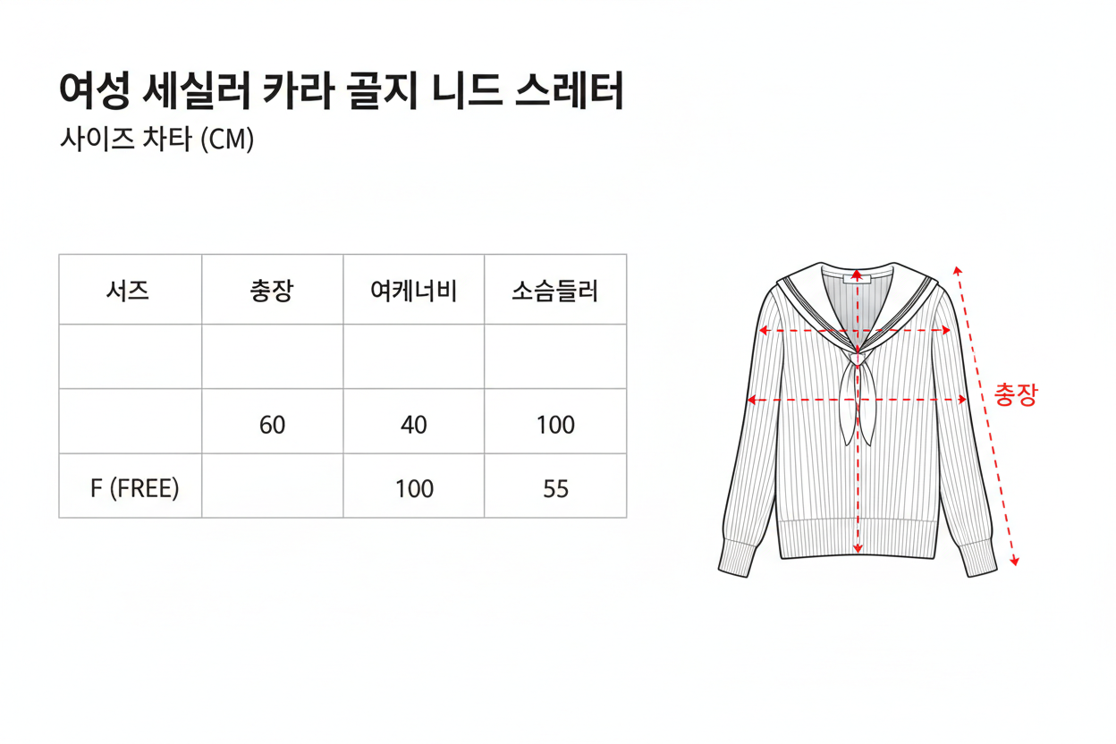 사이즈표