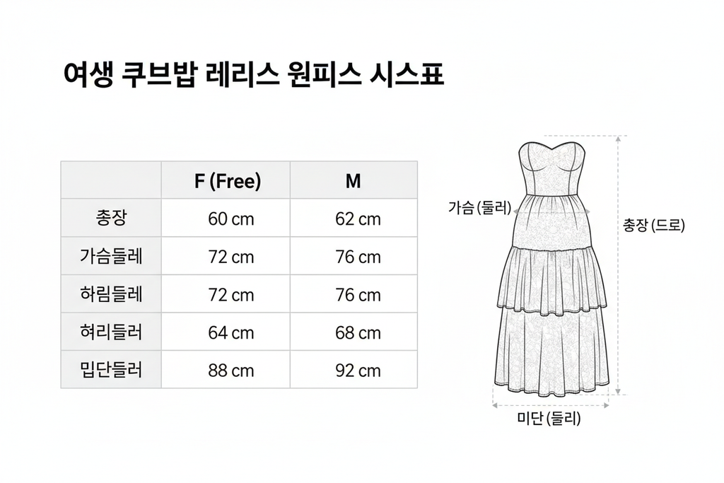 사이즈표